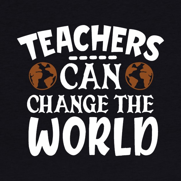 Homeschool Teacher Teachers Can Change the World DLP Distance Learning Plan by StacysCellar